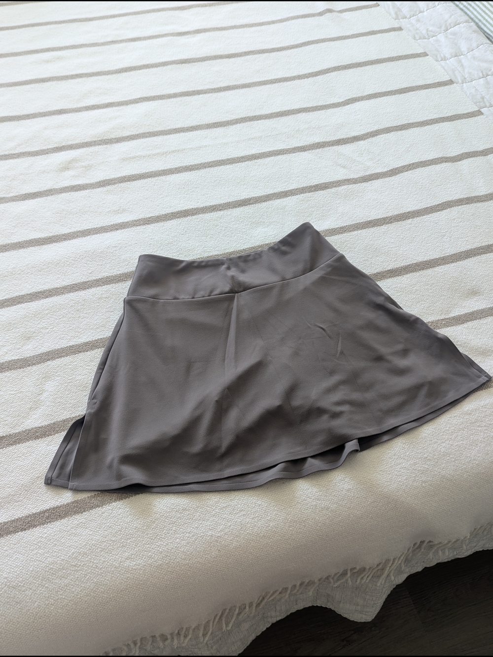 Uniqlo Gray Circle Skirt